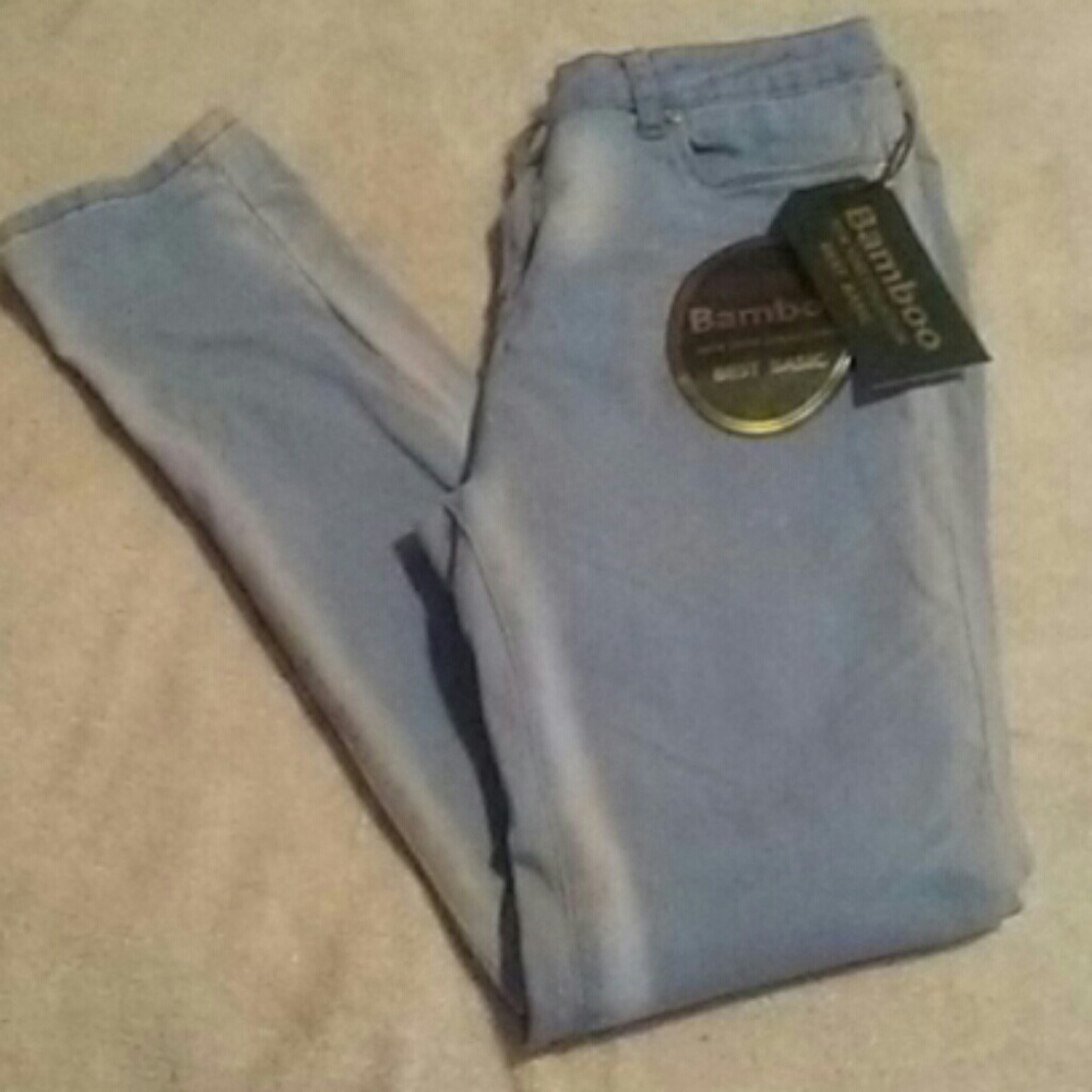 Bamboo Jeans acid washed size 15/16